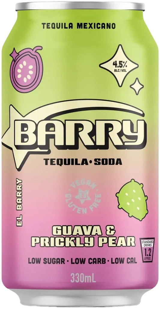 Barry Guava & Prickly Pear 4.5% Cans 330ml | Barrel & Batch