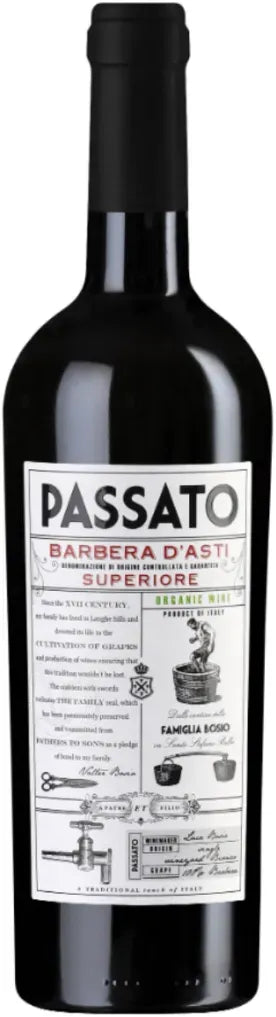 Buy Bosio Passato Barbera d'Asti 750ml Online at Barrel and Batch