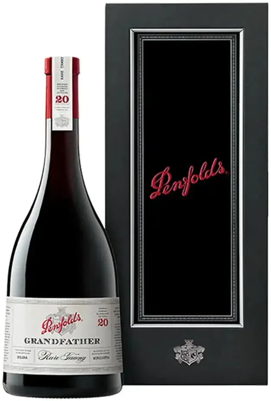 Buy Penfolds Grandfather Rare Tawny Gift Box 750ml Online at Barrel and Batch