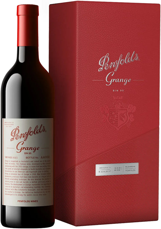 Buy Penfolds Grange Shiraz 2021 Giftbox 750ml Online at Barrel and Batch