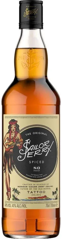 Buy Sailor Jerry Spiced Rum 700ml Online at Barrel and Batch