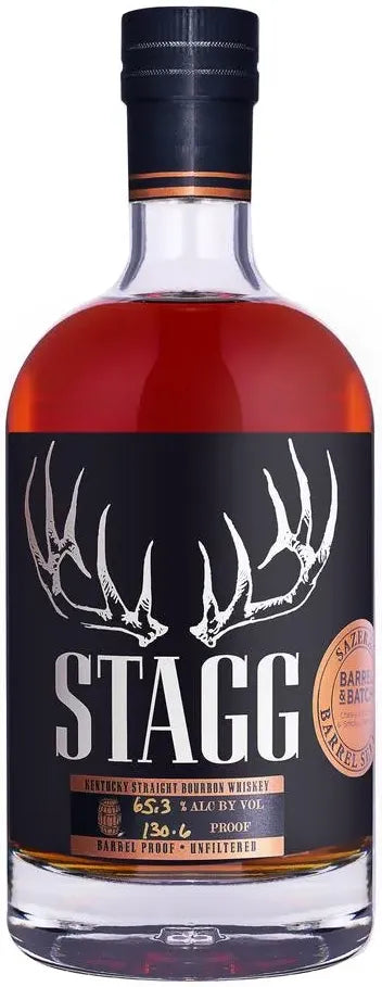 Buy Stagg Bourbon Single Barrel #1 - Chewy Caramel & Smoky Cherries 65.3% 750ml Online at Barrel and Batch