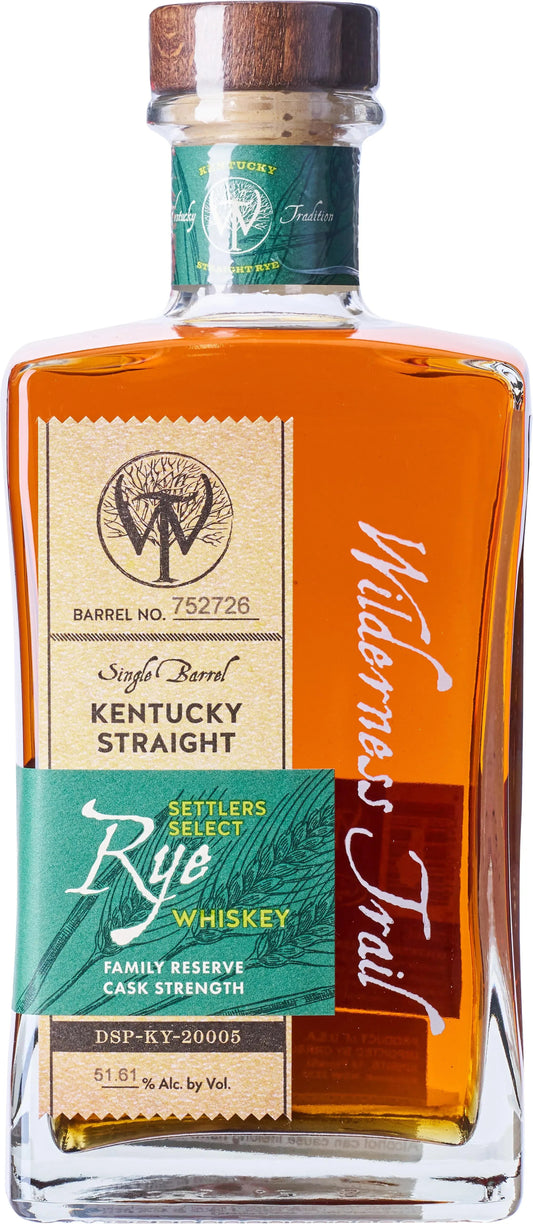 Buy Wilderness Trail Barrel No. 752726 Rye Whiskey 700ml Online at Barrel and Batch